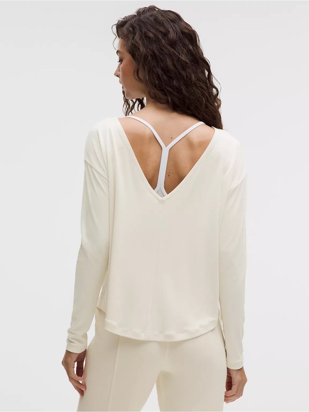 Lululemon Drapey Softstreme Boatneck Long-Sleeve Shirt - Picture 2 of 6